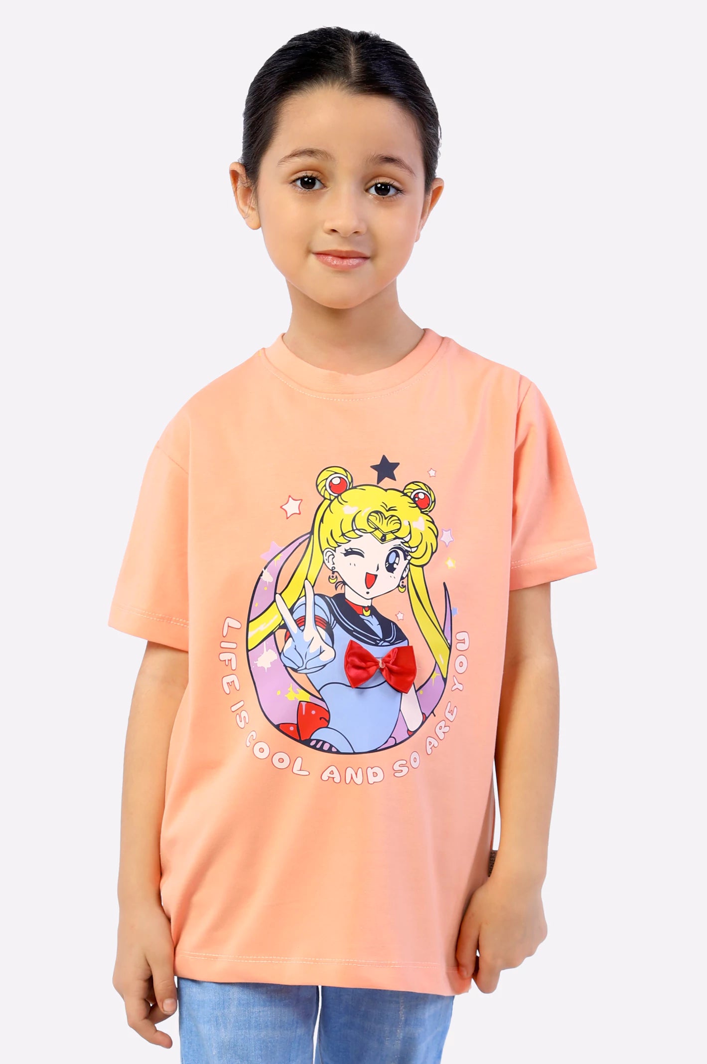 Men's Sleeveless TopsSailor Moon Anime Print Girls T-Shirt
