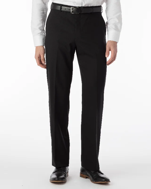Men's Pants with Appliqué DetailsBallin Pants - Dunhill Travel Twill - Black