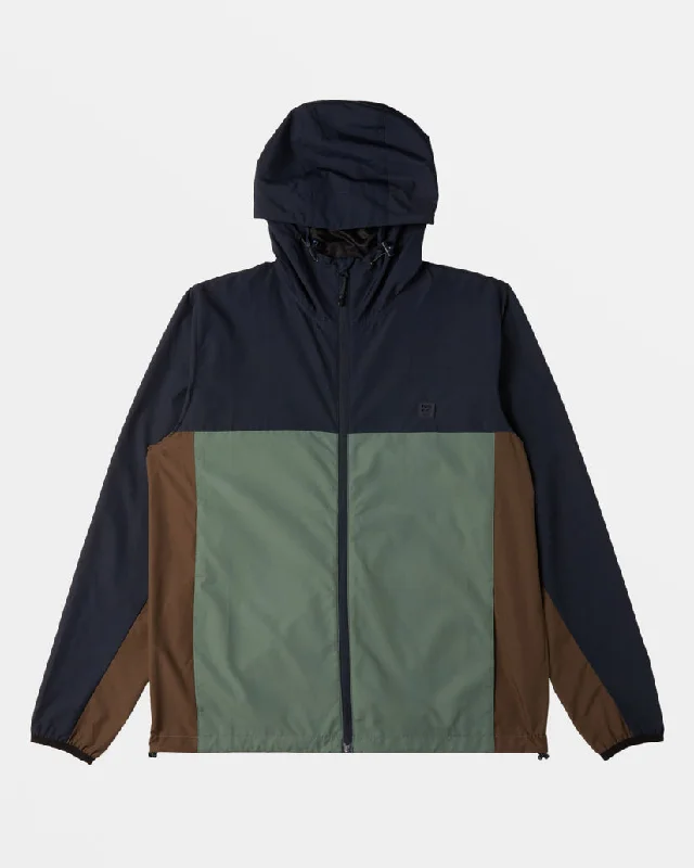 Men's Coats for Formal EventsBillabong Transport Windbreaker Jacket-Hunter