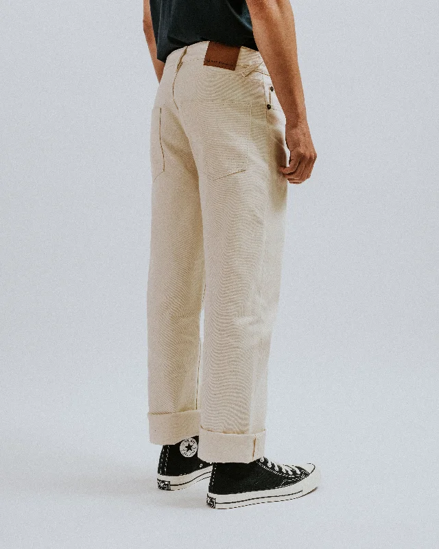 Men's Jeans for a Night OutThe Work@ - Regular Fit -  Ecru Denim