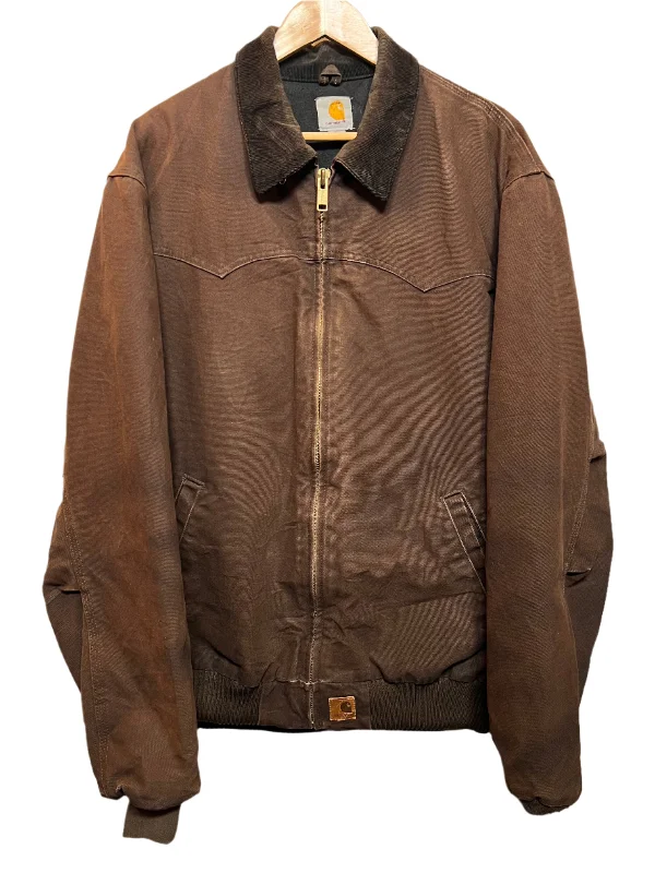 Waterproof Men's ParkasCarhartt Mens Brown Jacket (Size XL)