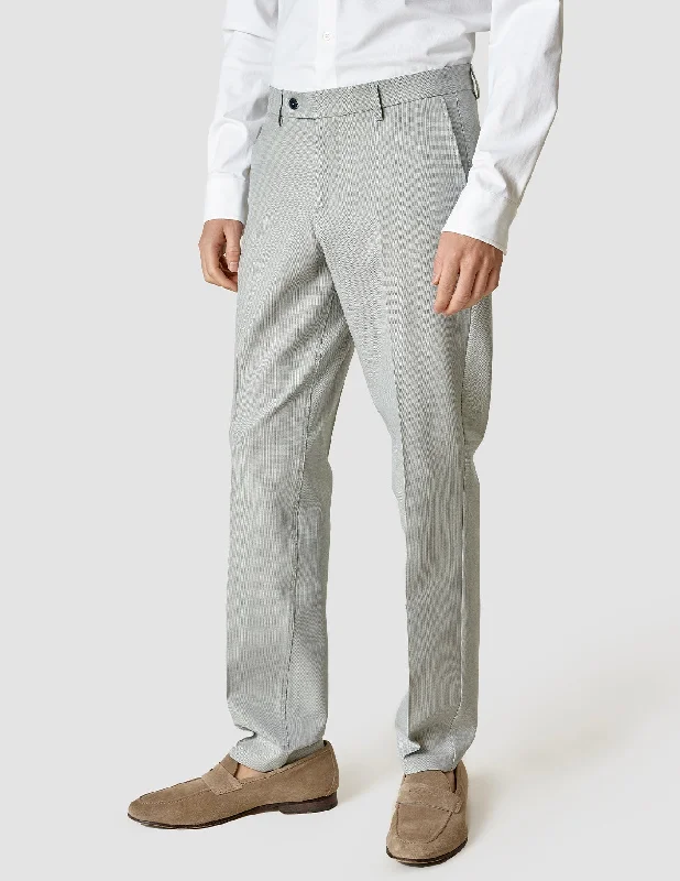 Men's Tapered Pants for a Slimming EffectEssential Suit Pants Regular Teal Blue
