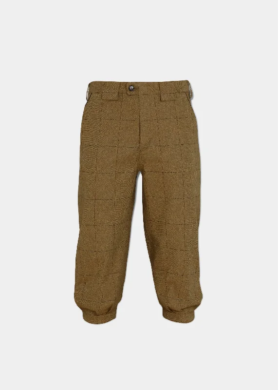 Warm Men's Fleece-Lined PantsAxford Men's Lightweight Waterproof Shooting Breeks In Glen
