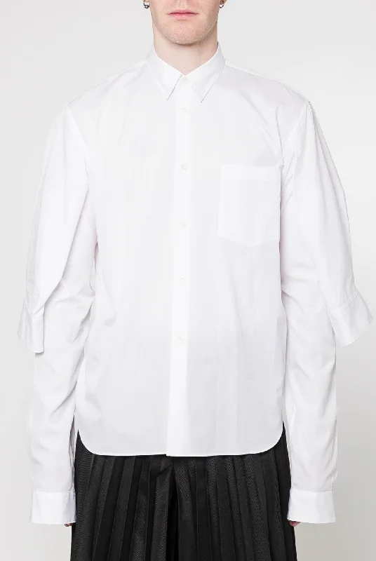 Men's Tailored Pants for a Sharp AppearanceComme des Garçons Homme Plus Layered Long Sleeve Shirt