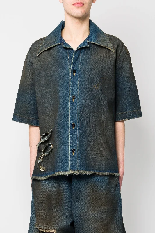 Men's Pants with Shallow PocketsLu'u Dan Boxy Shirt