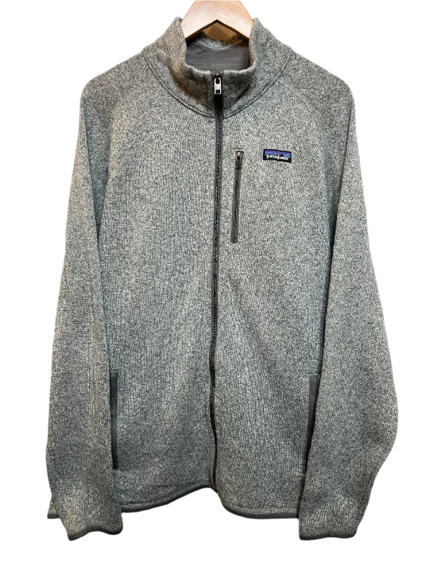 Waterproof Men's ParkasPatagonia Mens Grey Fleece (Size XL)