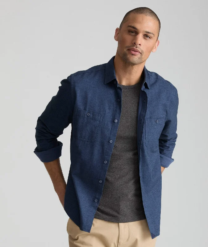 Men's Pattern Mixing Shirts for Creative StyleFlannel Hemsworth Shirt