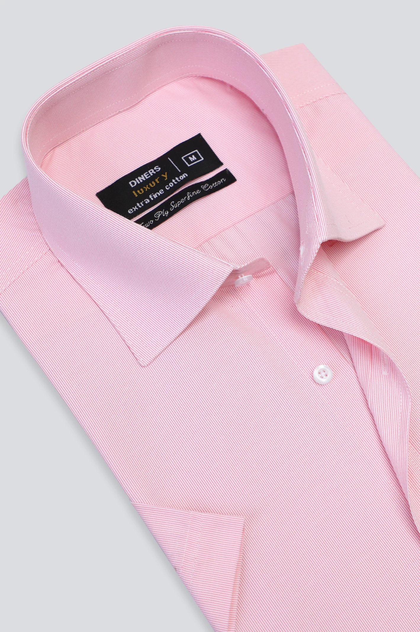 Pink Candy Stripes Formal Shirt (Half Sleeves)