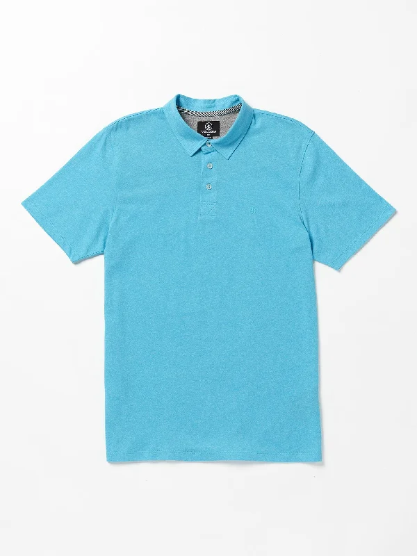 Authentic Raw Denim Men's JeansWowzer Polo Short Sleeve Shirt - Turkish Blue