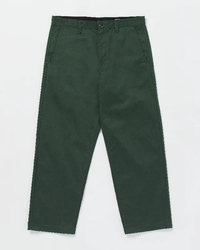 Men's Jeans with a Destroyed LookFrickin Skate Chino Pants - Dark Forest