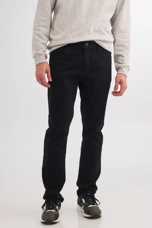 Light Wash Men's JeansJeans noir coupe ajustée 32'' – Homme