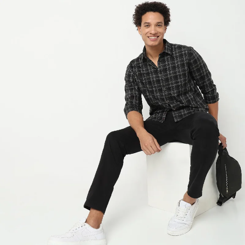 Men's Organic Cotton Shirts for Eco-ConsciousnessExtra Fine Twill™ - Premium Fine 60's Cotton - Yarn Dyed LA Finish - Regular Fit Checkered Shirt Men's Organic Cotton Shirts for Eco-ConsciousnessExtra Fine Twill™ - Premium Fine 60's Cotton - Yarn Dyed LA Finish - Regular Fit Checkered Shirt