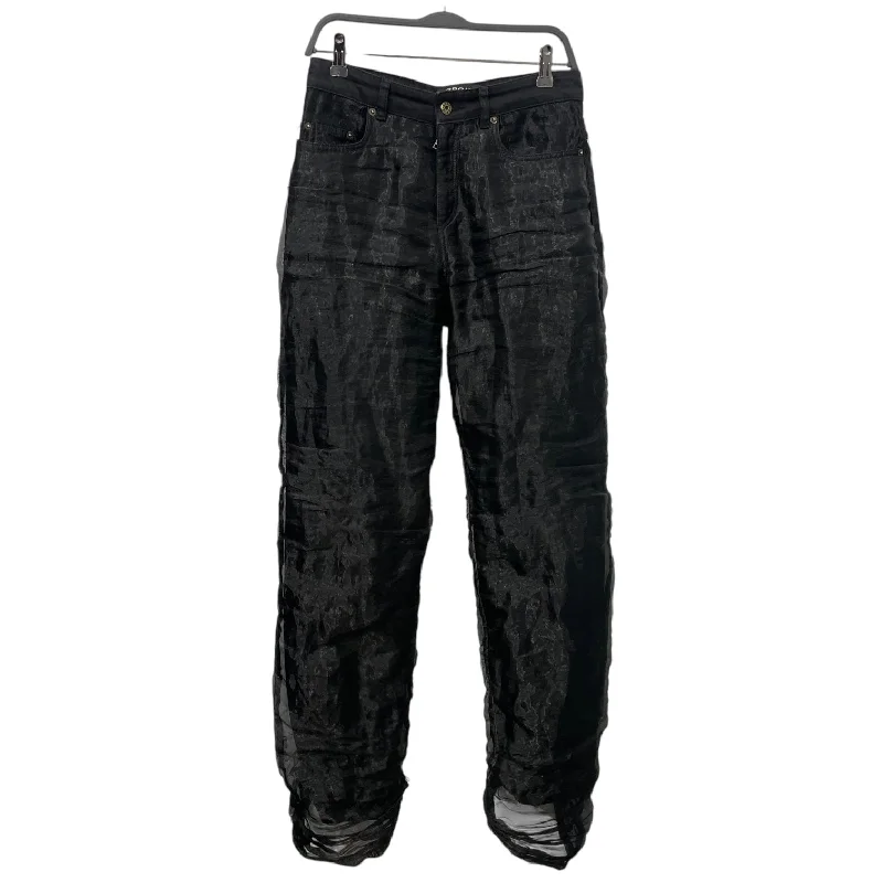 Latest Designer Men's JeansY/PROJECT/Straight Pants/S/Denim/BLK/