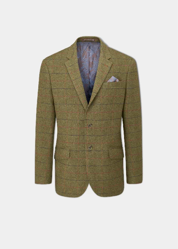 Men's Pants with Contrast Fabric PanelsSurrey Tweed Lined Blazer In Meadow - Regular Fit Men's Pants with Contrast Fabric PanelsSurrey Tweed Lined Blazer In Meadow - Regular Fit