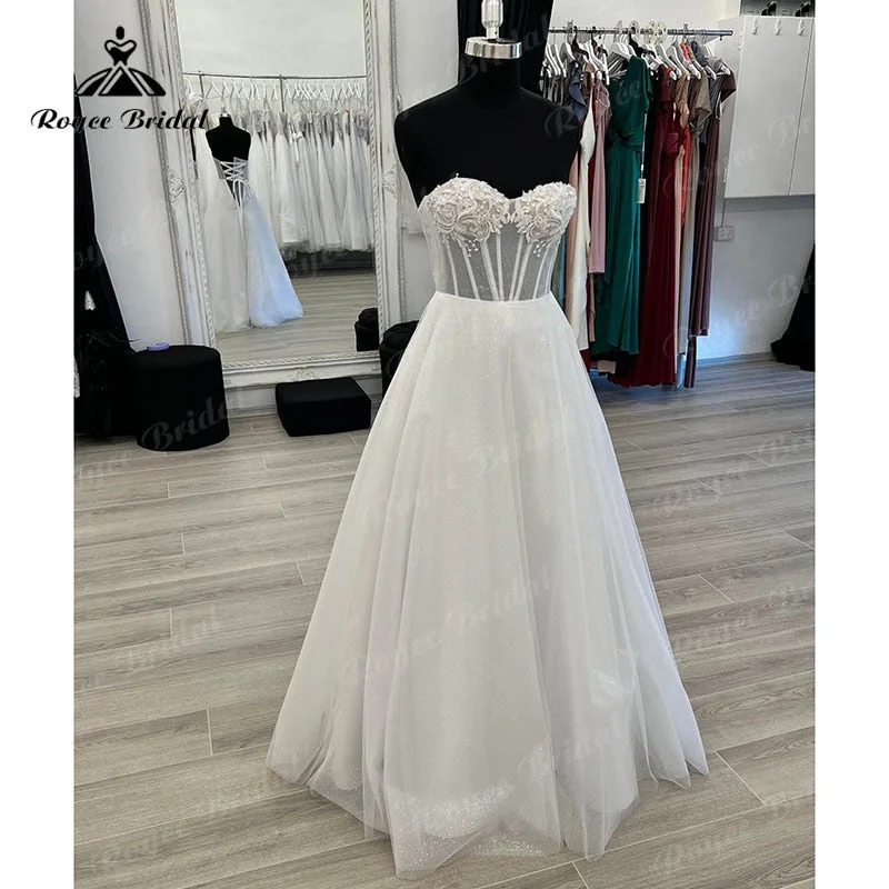 Roycebridal BRIDE,BRIDE EXPLORE All Wedding Dresses,BRIDE EXPLORE Custom Wedding Dresses ๐,BRIDE EXPLORE Plus SizeGlitter Off The Shoulder Corset Wedding Dress Lace Up Back 2022 Sweetheart Vestido Civil Bridal Beach Wedding Gowns Floor Length Roycebridal BRIDE,BRIDE EXPLORE All Wedding Dresses,BRIDE EXPLORE Custom Wedding Dresses ๐,BRIDE EXPLORE Plus SizeGlitter Off The Shoulder Corset Wedding Dress Lace Up Back 2022 Sweetheart Vestido Civil Bridal Beach Wedding Gowns Floor Length