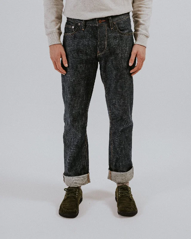 Elegant Straight-Leg Men's JeansThe Work@ - Japanese Selvedge
