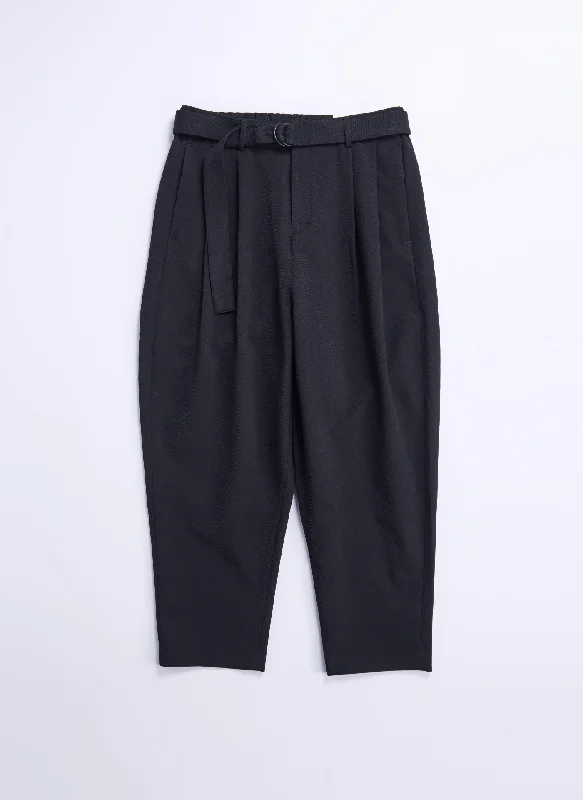 Men's Pants with Patchwork PatternsSolotex Garbardine (Work) Wide Tapered Pants [P-12]