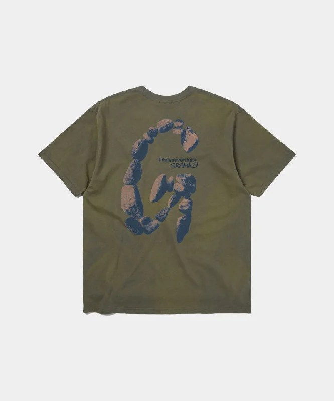 Men's Shirts for CampingGramicci x thisisneverthat Sun Faded Tee