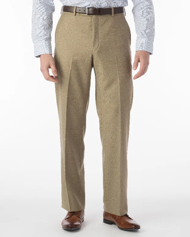 Men's Patterned Pants with Camouflage PrintsBallin Pants - Dunhill Super 120’s 4 Harness Serge - Tan Men's Patterned Pants with Camouflage PrintsBallin Pants - Dunhill Super 120’s 4 Harness Serge - Tan
