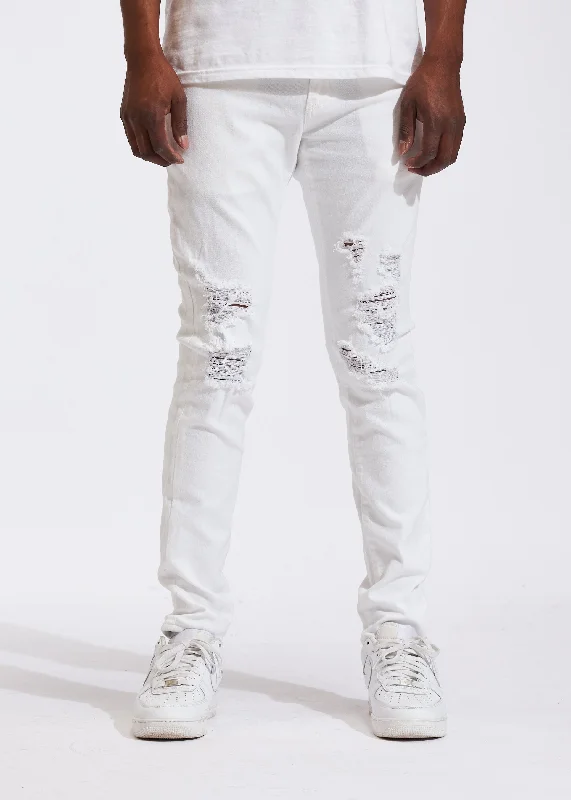 Latest Designer Men's JeansAtlantic Denim (White)
