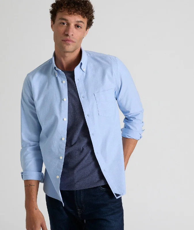 Men's Casual Friday Shirts for Relaxed Office DaysStretch Cotton Oxford Bridges Shirt Men's Casual Friday Shirts for Relaxed Office DaysStretch Cotton Oxford Bridges Shirt