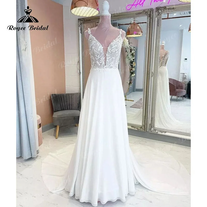 Roycebridal BRIDE,BRIDE EXPLORE All Wedding Dresses,BRIDE EXPLORE Custom Wedding Dresses ๐,BRIDE EXPLORE Plus SizeDeep V Neck Backless Lace Appliques Spaghetti Straps Boho A Line Wedding Dress for Women 2025 Vestidos Bridal Gown Cutsom Made Roycebridal BRIDE,BRIDE EXPLORE All Wedding Dresses,BRIDE EXPLORE Custom Wedding Dresses ๐,BRIDE EXPLORE Plus SizeDeep V Neck Backless Lace Appliques Spaghetti Straps Boho A Line Wedding Dress for Women 2025 Vestidos Bridal Gown Cutsom Made