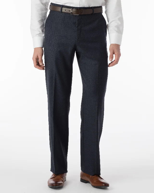 Men's Dress Pants for Special EventsBallin Pants - Dunhill Super 120's Sharkskin - Navy Men's Dress Pants for Special EventsBallin Pants - Dunhill Super 120's Sharkskin - Navy