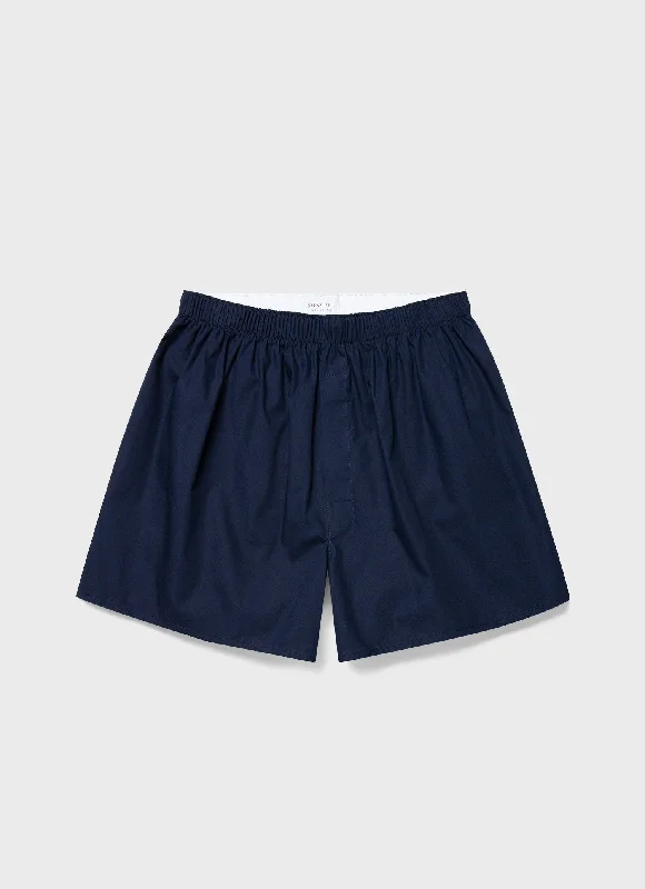Durable Men's Work PantsMen's Classic Boxer Shorts in Navy