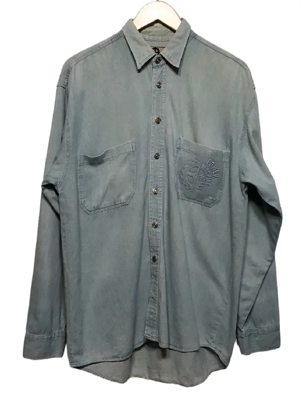Men's Unique Dress Shirts for a Statement LookMachine Works Mens Long Sleeve Shirt (Size M) Men's Unique Dress Shirts for a Statement LookMachine Works Mens Long Sleeve Shirt (Size M)