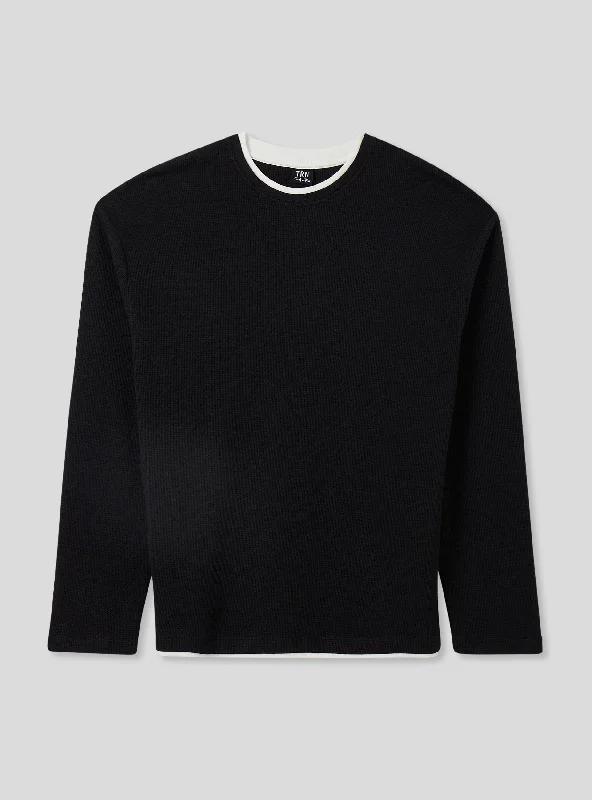 Men's Shirts with Spread CollarsKids Boys Long-sleeved T-shirt