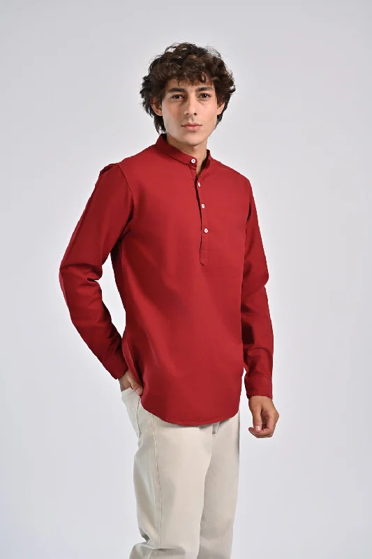 Men's Fishing Shirts for Water SportsMANDARIN COLLAR SHIRT