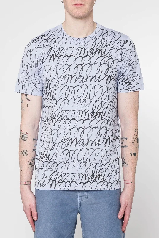 Men's Pants with Wrinkle-Resistant FabricMarni Scribble T-Shirt