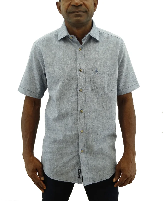 Men's Wingtip-Collar Shirts for a Classic TouchRMS31224, Regatta - Men's Classic Fit Short Sleeve Sport Shirt - Navy (S-XL) Men's Wingtip-Collar Shirts for a Classic TouchRMS31224, Regatta - Men's Classic Fit Short Sleeve Sport Shirt - Navy (S-XL)