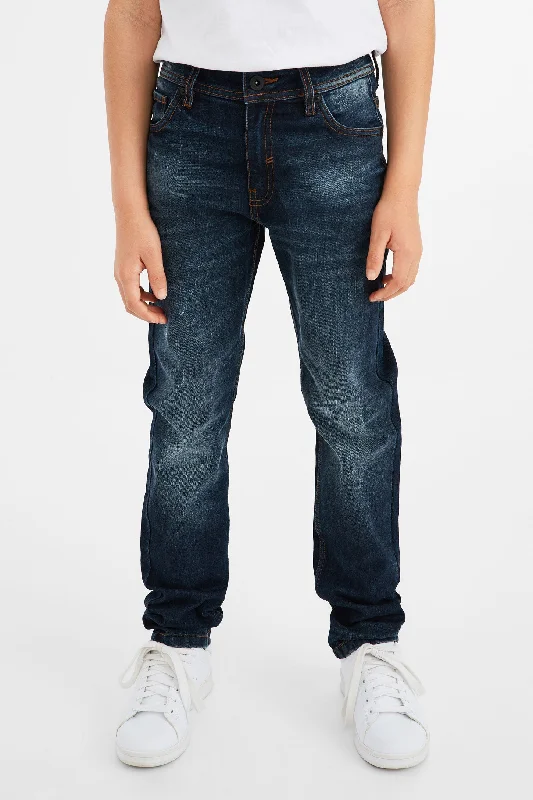 Unique Men's Jeans DesignsJeans coupe ajustée - Ado garçon