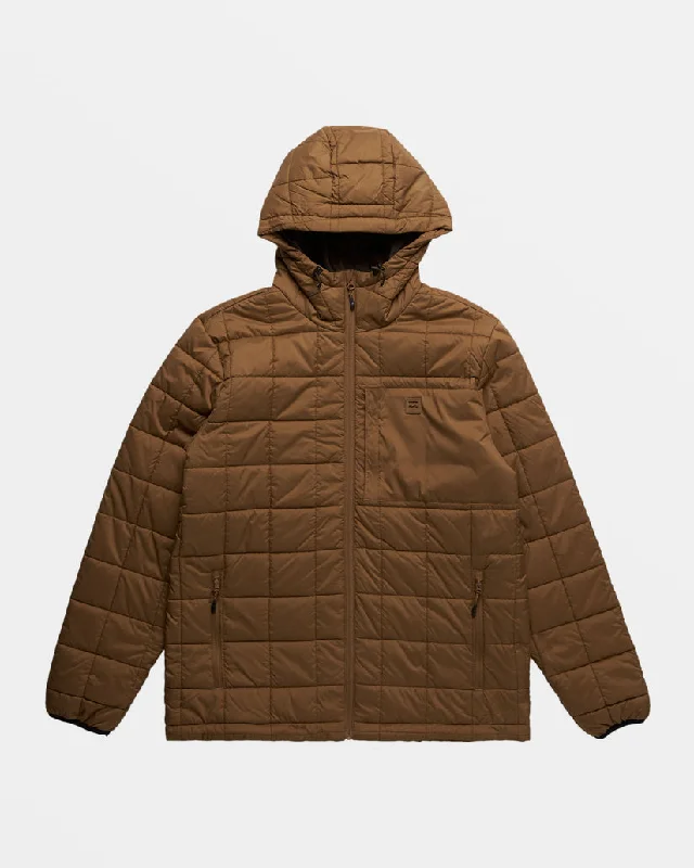 Men's Coats Made in ItalyBillabong Journey Puffer Jacket-Otter