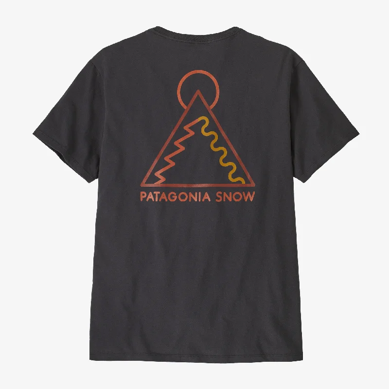 Men's Shirts with Ruffled HemlinesDawn Tracks Organic T-Shirt