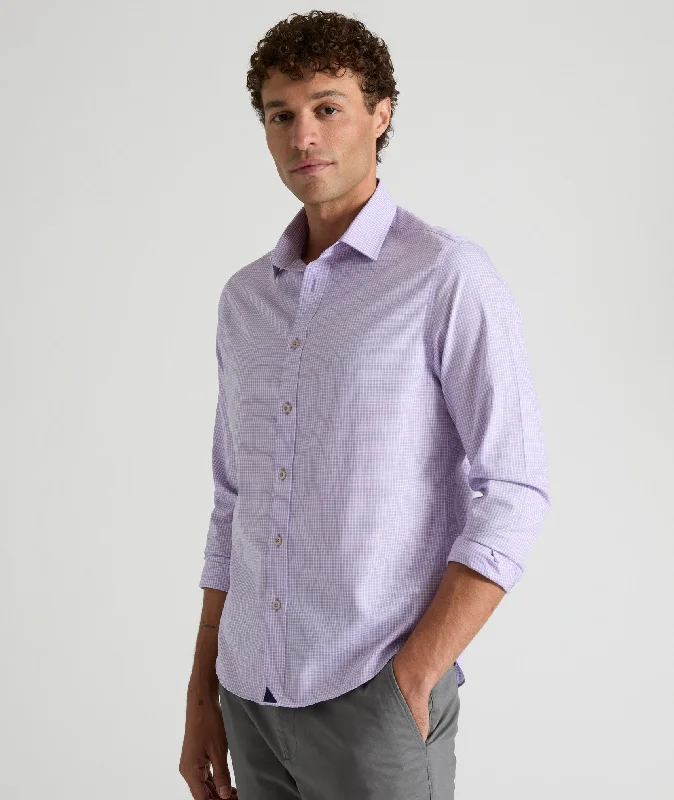 Men's Solid-Colored Shirts for VersatilityWrinkle-Free Travers Shirt