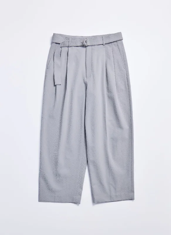 Men's Pants with Ripped and Distressed DetailsSolotex Garbardine (Work) Pleated WidePants (P-17) Men's Pants with Ripped and Distressed DetailsSolotex Garbardine (Work) Pleated WidePants (P-17)