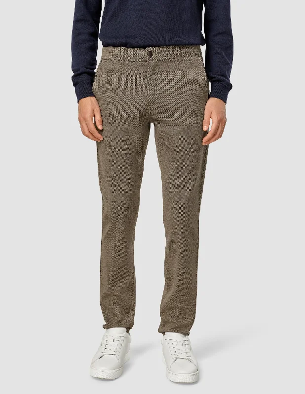 Men's Party Pants for a Fun Night OutClassic Pants Slim Wooden Beige
