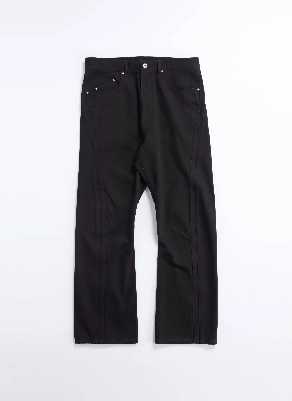Men's Yoga Pants for FlexibilityCotton Polyester Denim Jeans