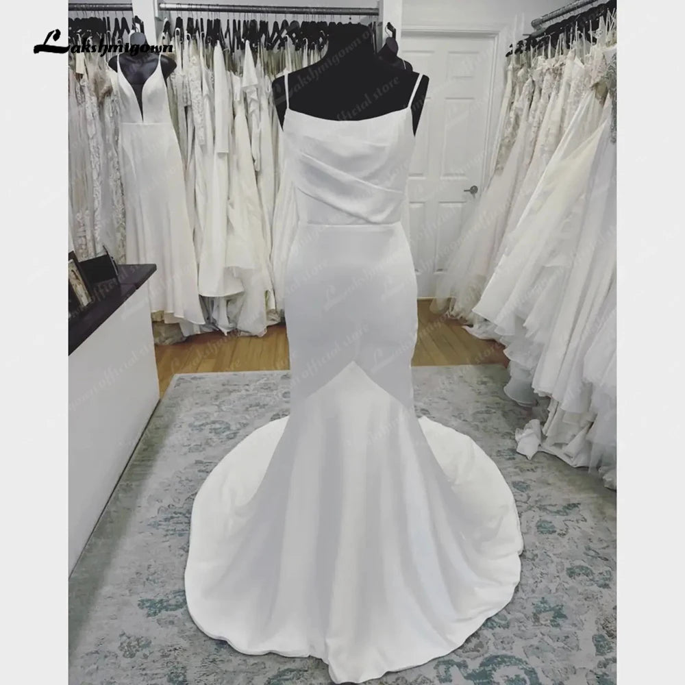 Roycebridal Robe Satin Bridal Dress Wedding 2025 Sexy Women Beach Wedding Gowns Backless Bridal Dress Vestido Civil Bridal Roycebridal Robe Satin Bridal Dress Wedding 2025 Sexy Women Beach Wedding Gowns Backless Bridal Dress Vestido Civil Bridal