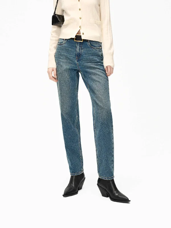 Best Selling Men's Jeans BrandsAnkle Tapered Jeans in Cotton