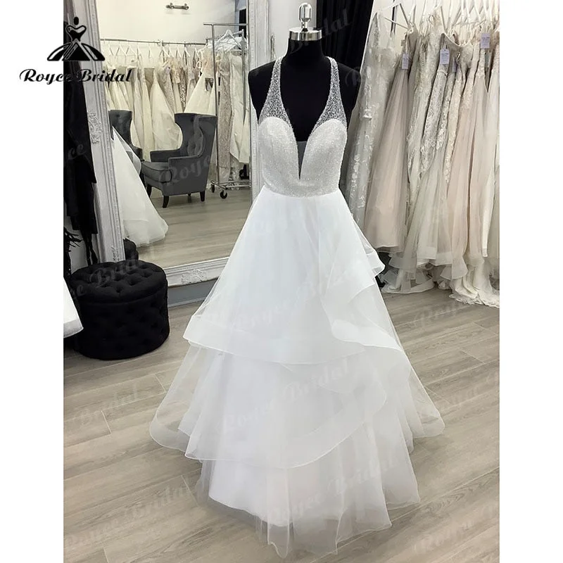 Roycebridal BRIDE,BRIDE EXPLORE All Wedding Dresses,BRIDE EXPLORE Custom Wedding Dresses ๐,BRIDE EXPLORE Plus SizeVintage Deep V Neck Halter Lace Open Back Princess Wedding Dress 2025 Floor Length vestido de novia sin espalda Wedding Gowns Roycebridal BRIDE,BRIDE EXPLORE All Wedding Dresses,BRIDE EXPLORE Custom Wedding Dresses ๐,BRIDE EXPLORE Plus SizeVintage Deep V Neck Halter Lace Open Back Princess Wedding Dress 2025 Floor Length vestido de novia sin espalda Wedding Gowns