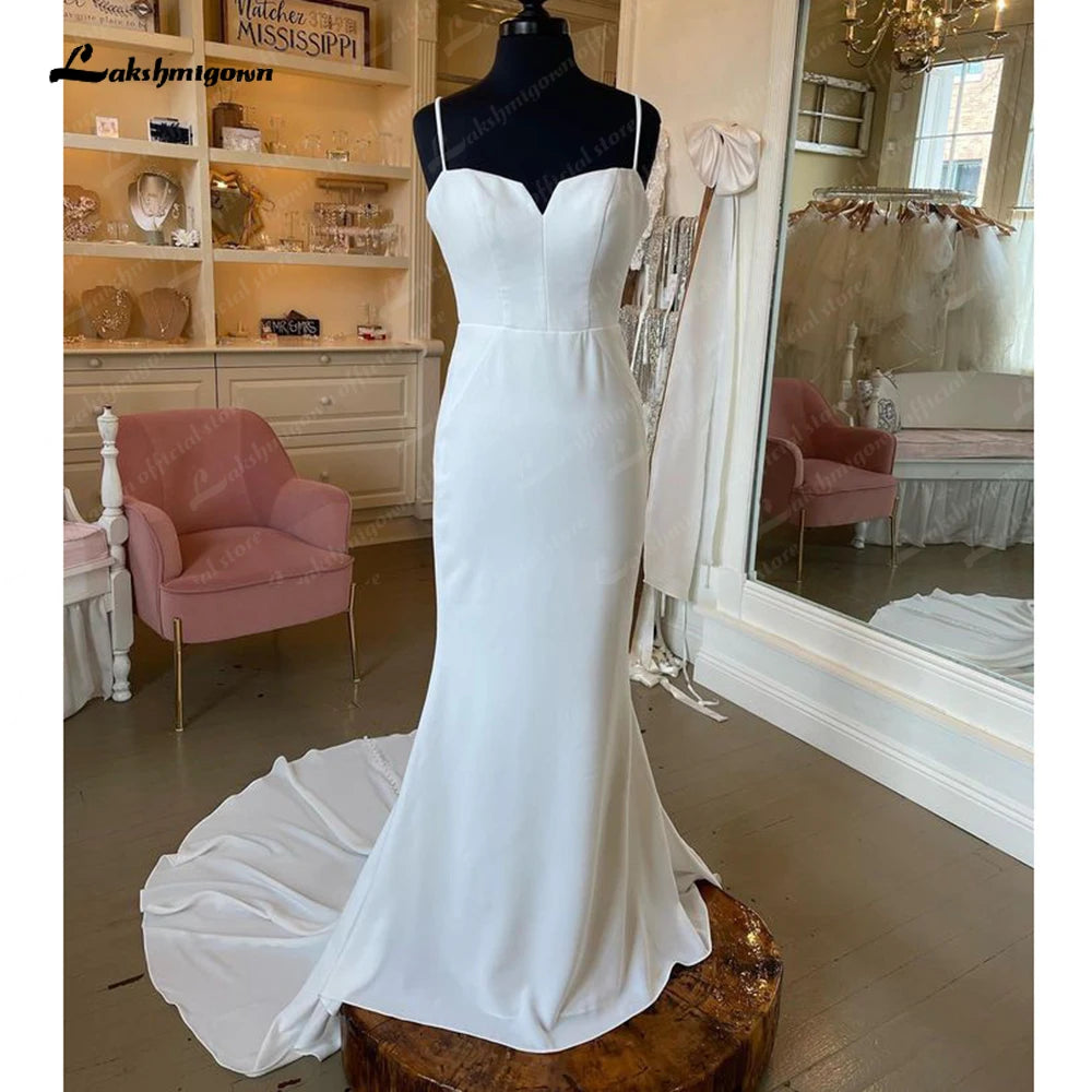 Roycebridal Charming Mermaid Chiffon Boho Sweetheart Princess Wedding Dress 2025 robe de mariée sirène Bridal Gowns Roycebridal Charming Mermaid Chiffon Boho Sweetheart Princess Wedding Dress 2025 robe de mariée sirène Bridal Gowns