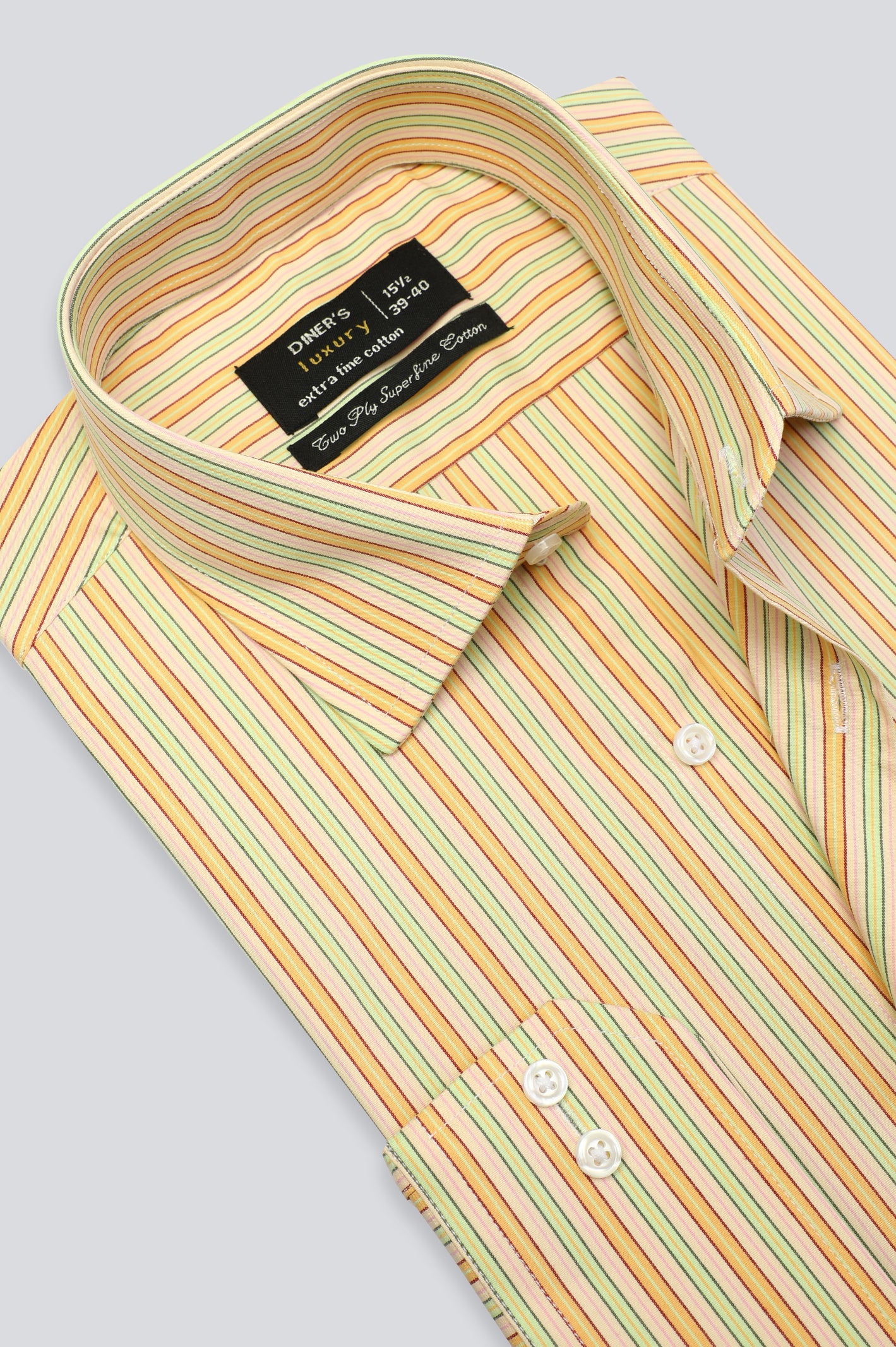 Multicolor Pencil Stripe Formal Shirt