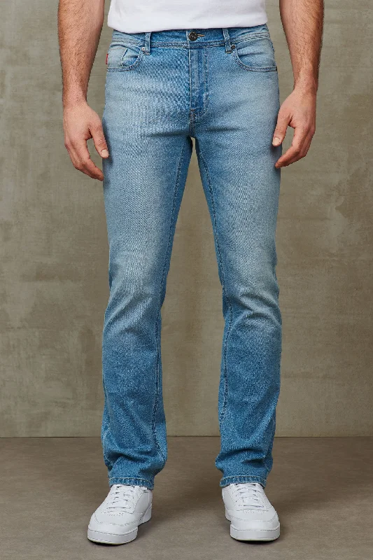 Men's Jeans for Office WearJeans 5 poches, coupe régulière, 30'' - Homme