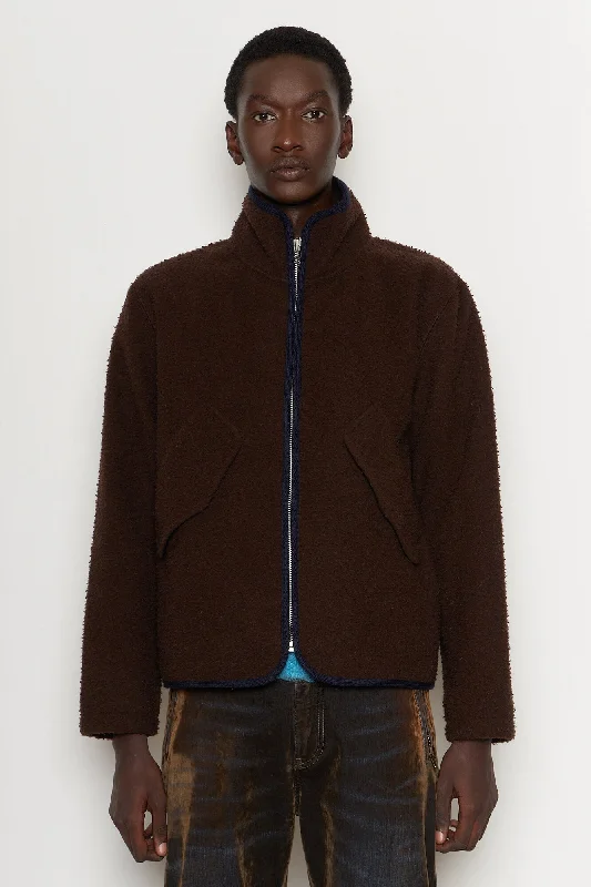 Men's Coats for SnowboardingAnother Fleece Jacket 1.0 Brown
