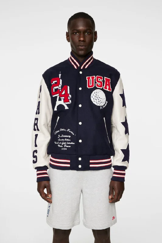 Men's Coats for Cold WeatherUSA Golf Golden Bear Jacket