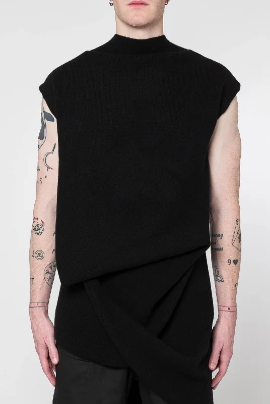 Men's Pants with Pleated FrontsRick Owens Jumbo Babel in Black