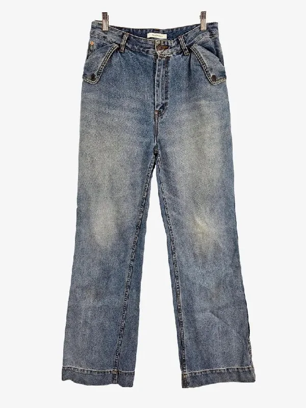 Men's Skinny Jeans with Stretch FabricZimmermann Foldover Pocket Jeans Size 10
